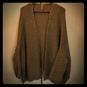 Free People cardigan knitted sweater
